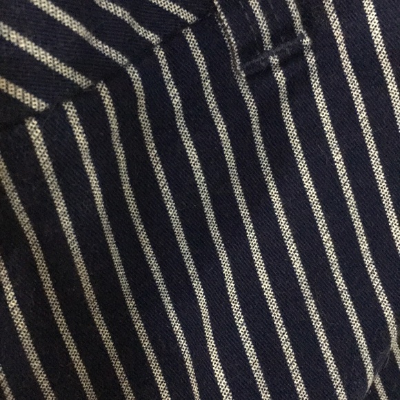 NWT! bcg Brand. Navy Striped Shorts. Size 6. - Picture 4 of 4